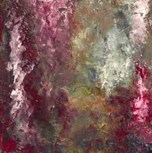 Vertical compostion purple and white